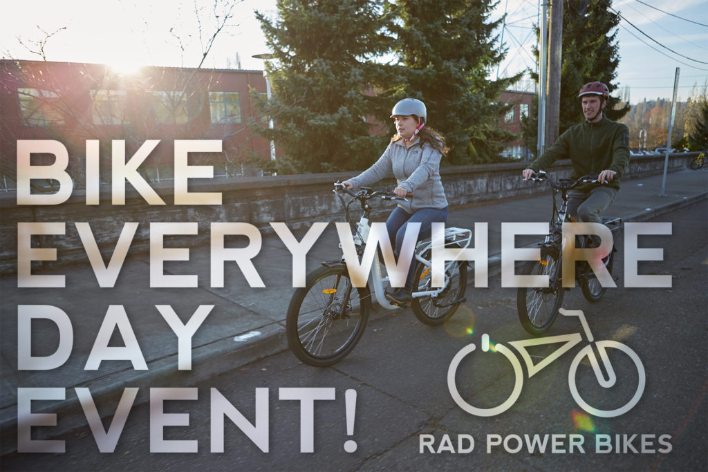 Bike Everywhere Day Event at Rad Power Bikes My Ballard