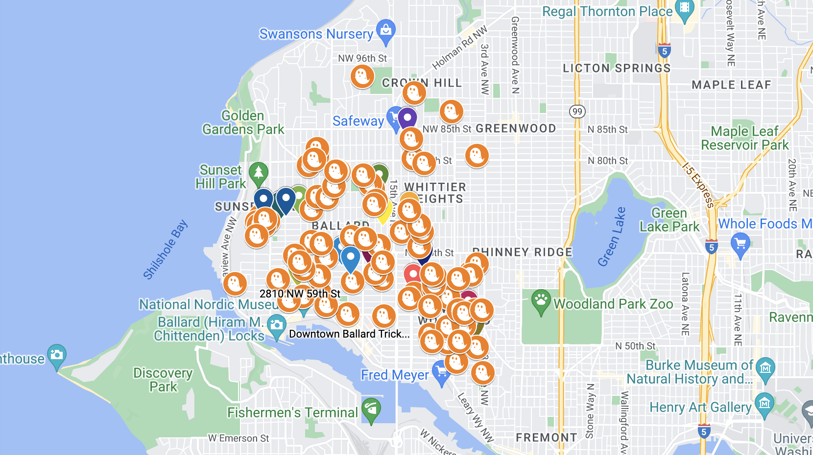 Happy Halloween! Here’s your Ballard TrickorTreating Map 2022 My