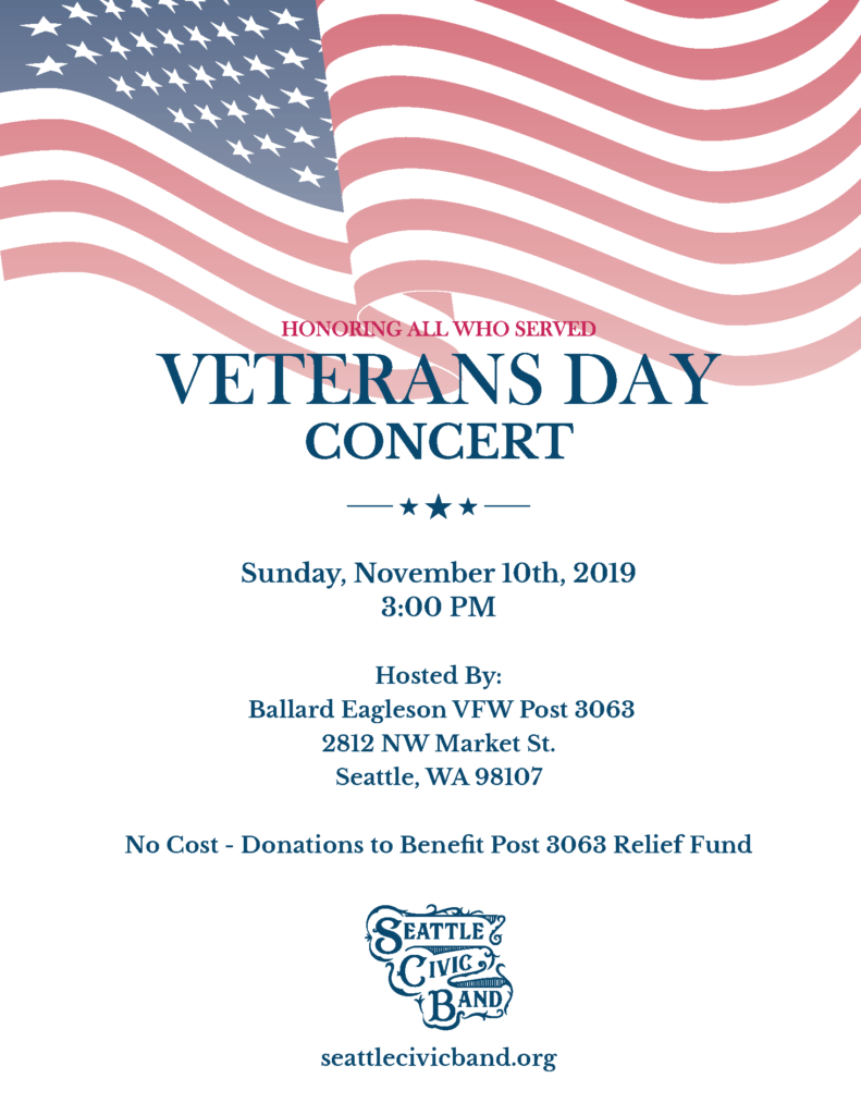 Veterans Day Concert My Ballard