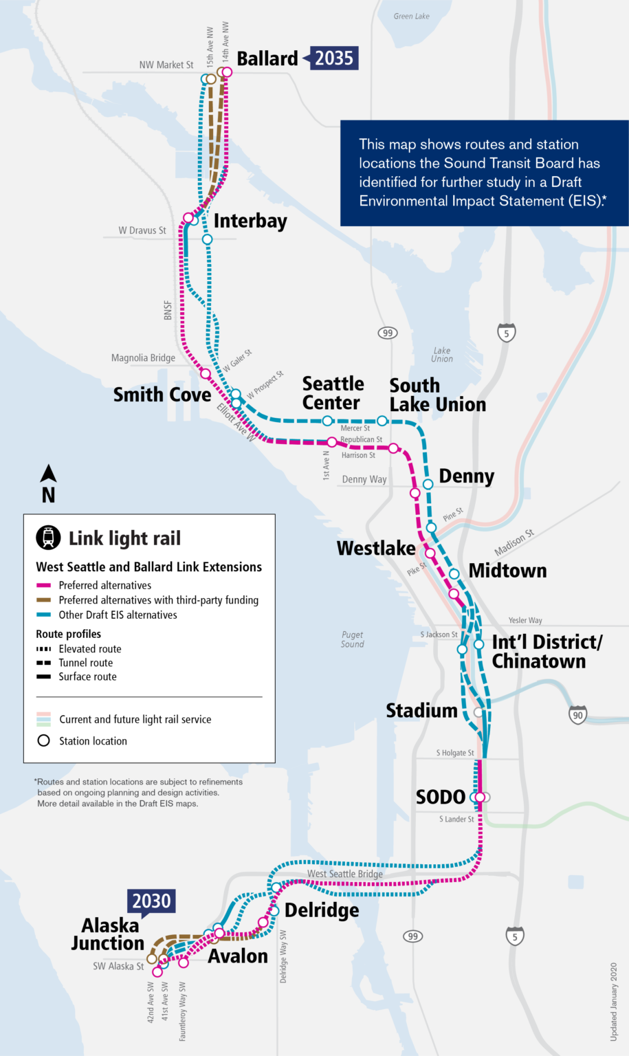 City launches survey to gauge preferences for light rail station ...