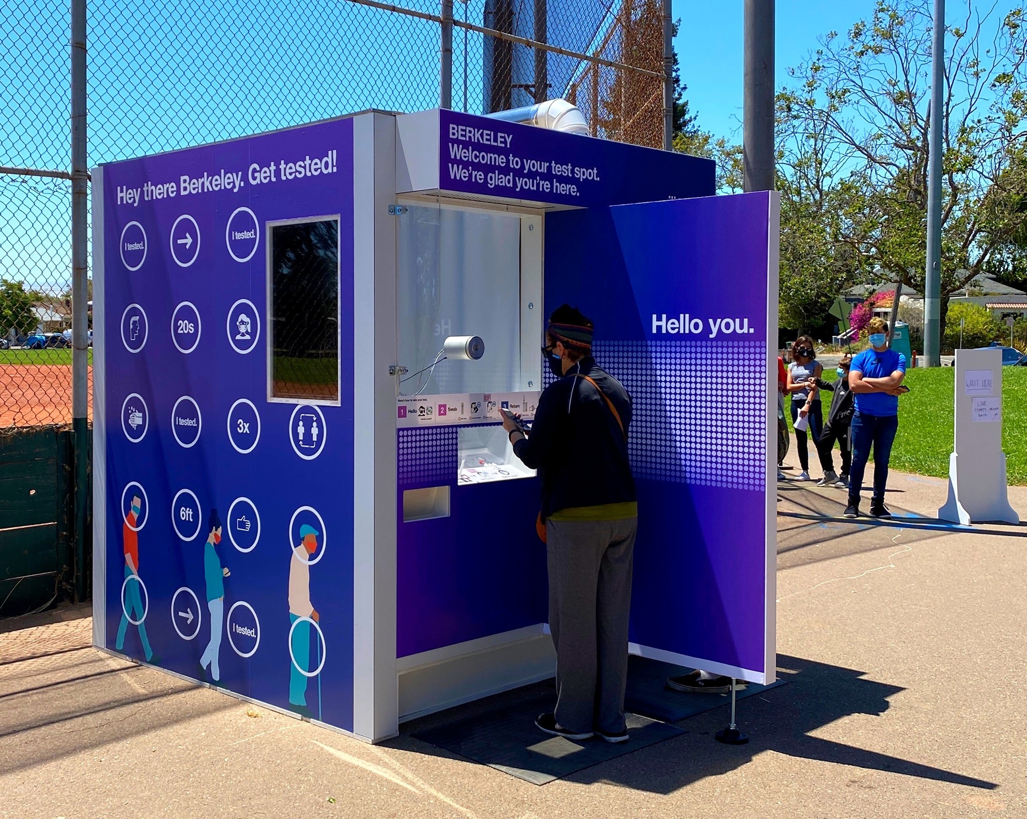 Free COVID-19 self-testing kiosk coming to Woodland Park – My Ballard